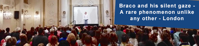 Braco and his silent gaze - An rare phenomenon unlike any other - London